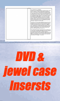  dvd jeael case insert