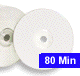 Avery compatible vertical layout, 2-up per sheet, 100 sheets per pak